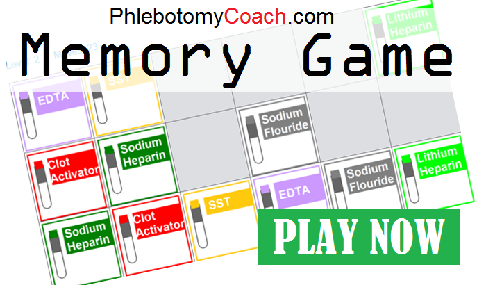 Phlebotomy Memory Game