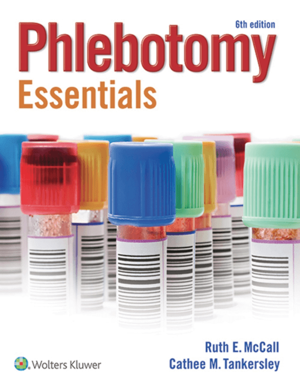 Phlebotomy Essentials, 6th Edition Phlebotomy Coach